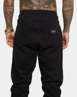 Saint Morta Graves Sweat Pants Black -Champions Style 03008330 YB001 mens 0080