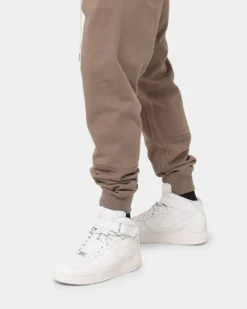 Saint Morta Graves Sweat Pants Dark Brown -Champions Style 03008330 YD052 mens 040