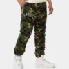 Carre C-Class Polar Fleece Track Pants Woodland Camo