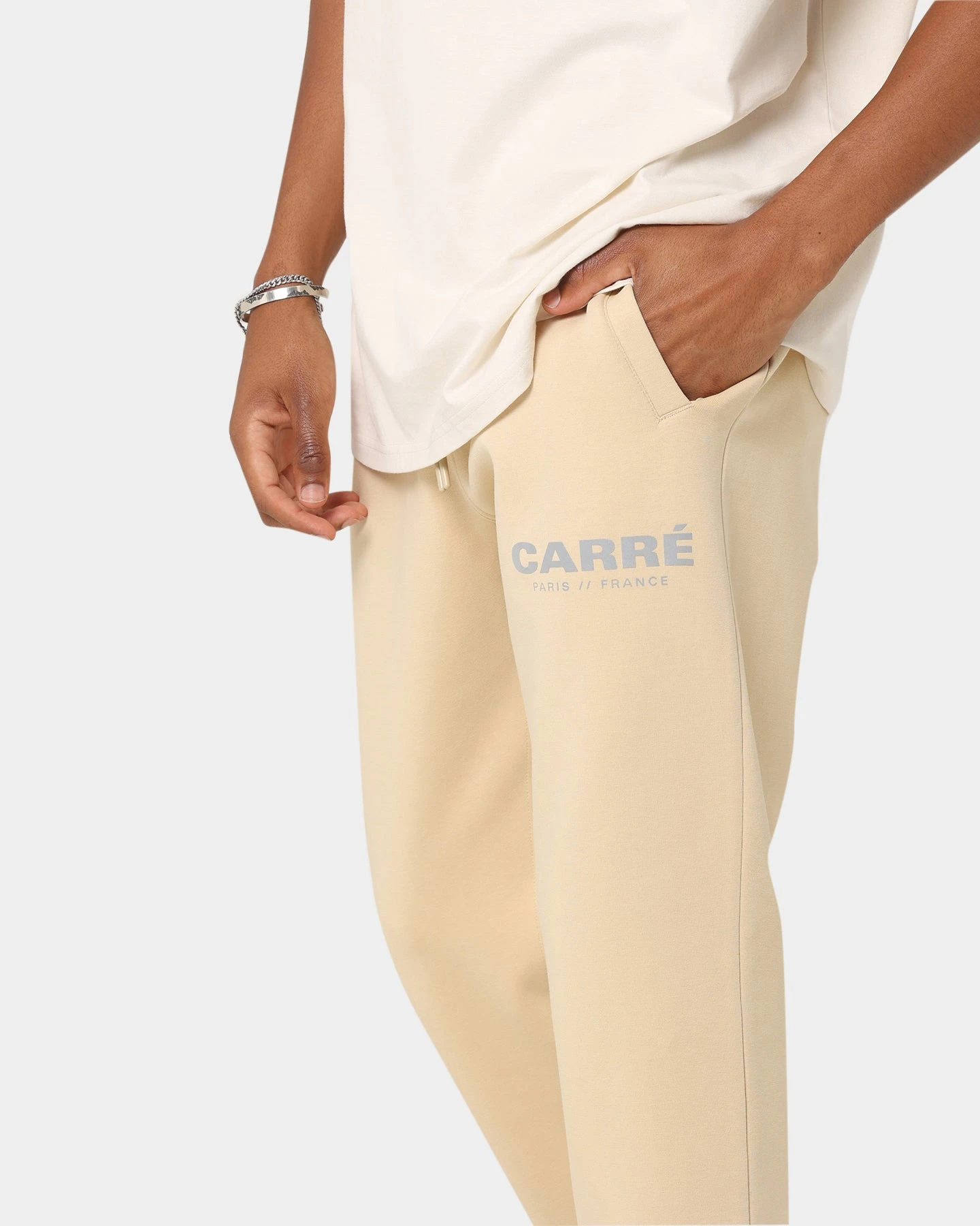 Carre Premium Motion Sweat Pants Cappuccino/Grey 4 Carre Premium Motion Sweat Pants Cappuccino/Grey - Image 4