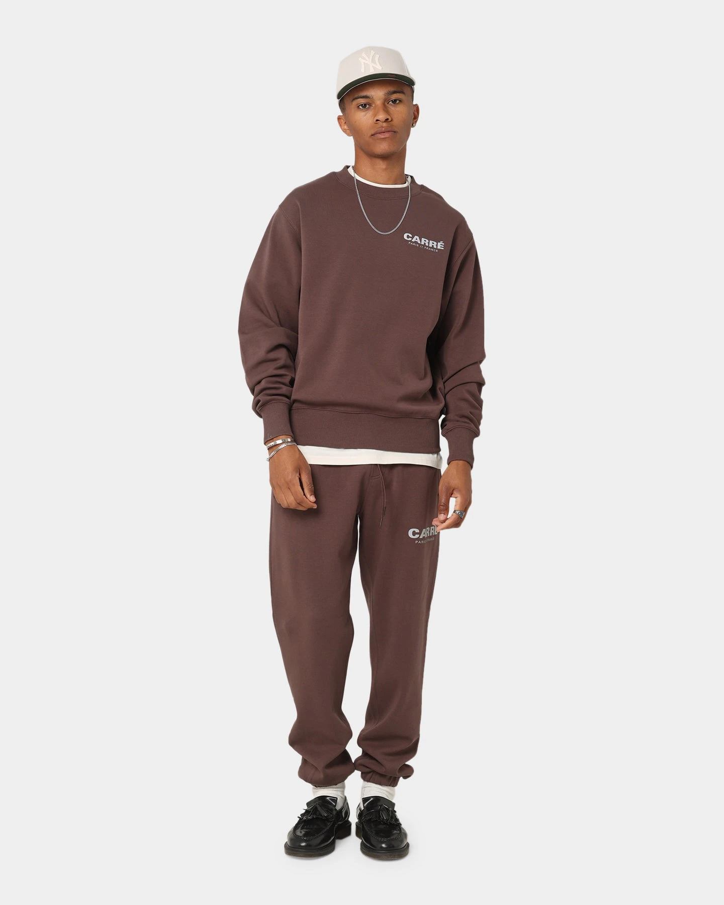 Carre Premium Motion Sweat Pants Dark Brown 2 Carre Premium Motion Sweat Pants Dark Brown - Image 2