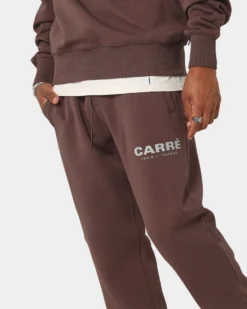 Carre Premium Motion Sweat Pants Dark Brown 11 Carre Premium Motion Sweat Pants Dark Brown -Champions Style 03008517 YD052 mens 0050