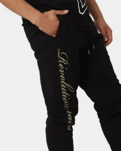 Carre Revolutionnaires Classic Track Pants Black -Champions Style 03008541 YB001 mens 030