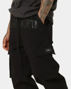 Saint Morta Kingdom Military Joggers Black -Champions Style 03008583 YB001 mens 040