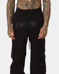 Saint Morta Kingdom Military Joggers Black -Champions Style 03008583 YB001 mens 070