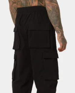 Saint Morta Kingdom Military Joggers Black -Champions Style 03008583 YB001 mens 080