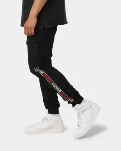 Carre Revolution Evo Cargo Joggers Black -Champions Style 03008675 YB001 mens 060