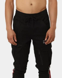 Carre Revolution Evo Cargo Joggers Black -Champions Style 03008675 YB001 mens 070