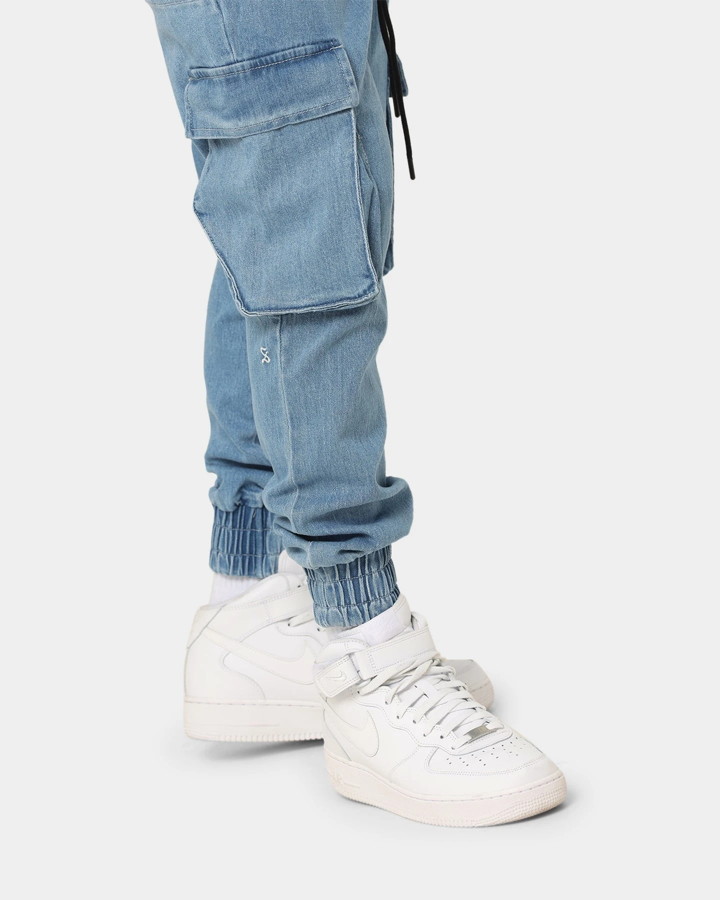 Saint Morta Day Of The Dead Joggers Light Blue 5 Saint Morta Day Of The Dead Joggers Light Blue - Image 5