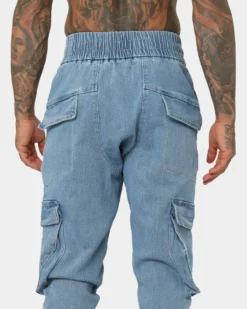 Saint Morta Day Of The Dead Joggers Light Blue 17 Saint Morta Day Of The Dead Joggers Light Blue -Champions Style 03008714 YL200 mens 080