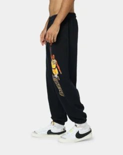 Mitchell & Ness Shaq Sweat Pants Faded Black -Champions Style 03008771 YB554 mens 0060