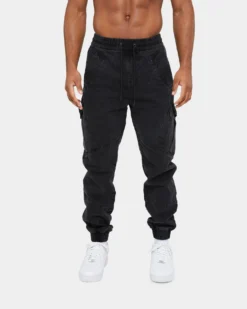 Carre Evolution XL Denim Cargo Jogger Wash Black -Champions Style 03008817 YW607 mens 0030