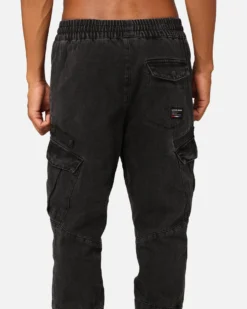 Carre Evolution XL Denim Cargo Jogger Wash Black -Champions Style 03008817 YW607 mens 0080