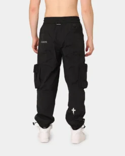 The Anti Order Galactic Utility Joggers Black/Silver -Champions Style 03009204 YB011 mens 0040