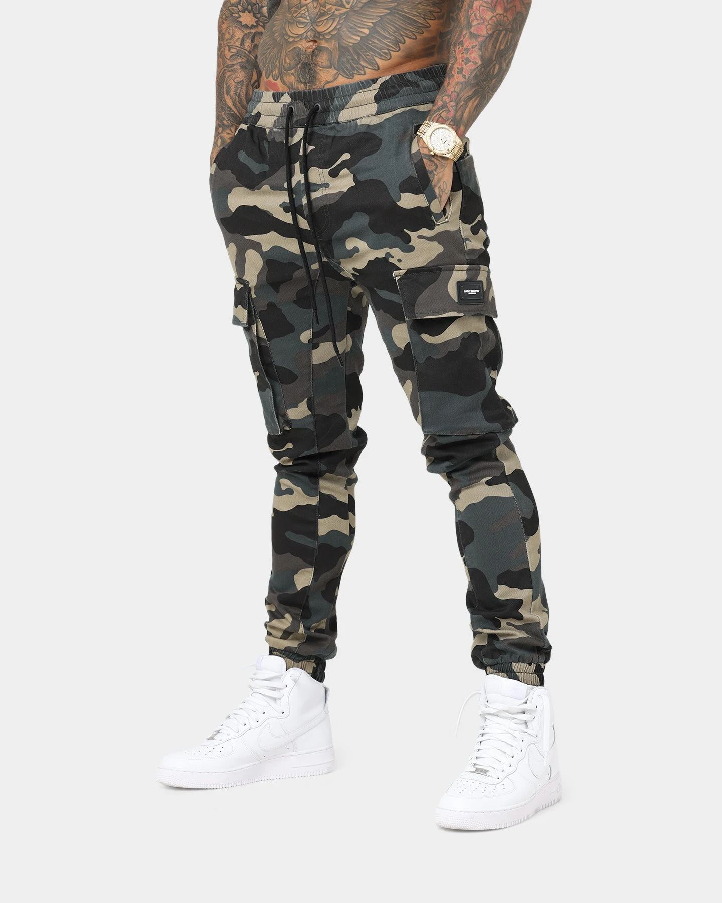 Saint Morta Annex Camo Joggers Woodland Camo 1 Saint Morta Annex Camo Joggers Woodland Camo