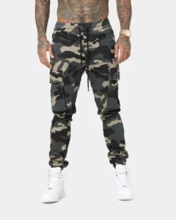 Saint Morta Annex Camo Joggers Woodland Camo 10 Saint Morta Annex Camo Joggers Woodland Camo -Champions Style 03009287 YC040 mens 003