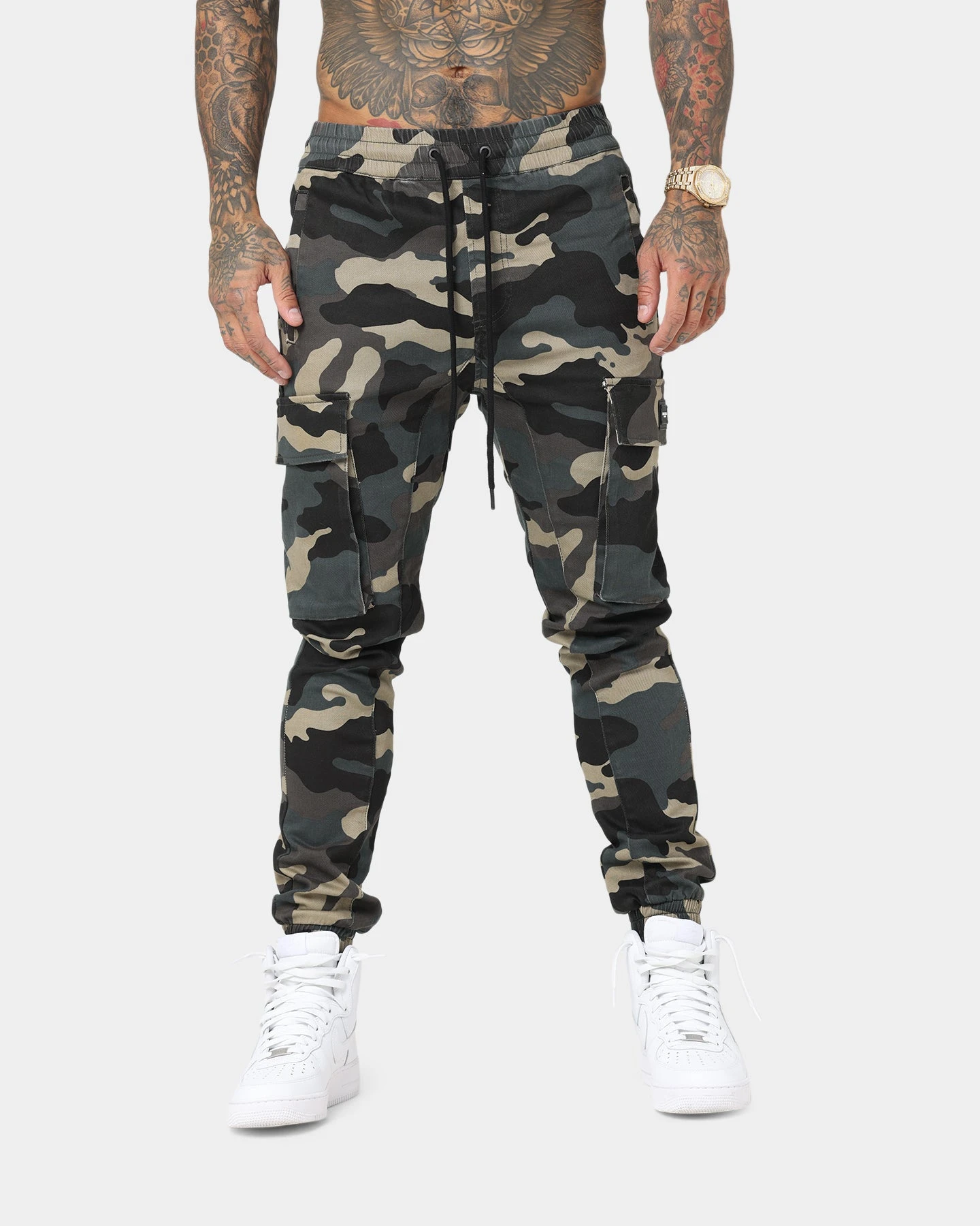 Saint Morta Annex Camo Joggers Woodland Camo 3 Saint Morta Annex Camo Joggers Woodland Camo - Image 3