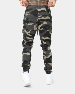 Saint Morta Annex Camo Joggers Woodland Camo 11 Saint Morta Annex Camo Joggers Woodland Camo -Champions Style 03009287 YC040 mens 004