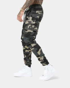 Saint Morta Annex Camo Joggers Woodland Camo 13 Saint Morta Annex Camo Joggers Woodland Camo -Champions Style 03009287 YC040 mens 006