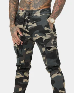 Saint Morta Annex Camo Joggers Woodland Camo 15 Saint Morta Annex Camo Joggers Woodland Camo -Champions Style 03009287 YC040 mens 008