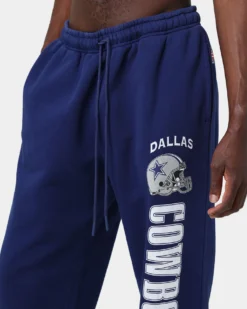 Mitchell & Ness Dallas Cowboys Team Sweatpants Faded Navy -Champions Style 03009315 YF198 mens 0070