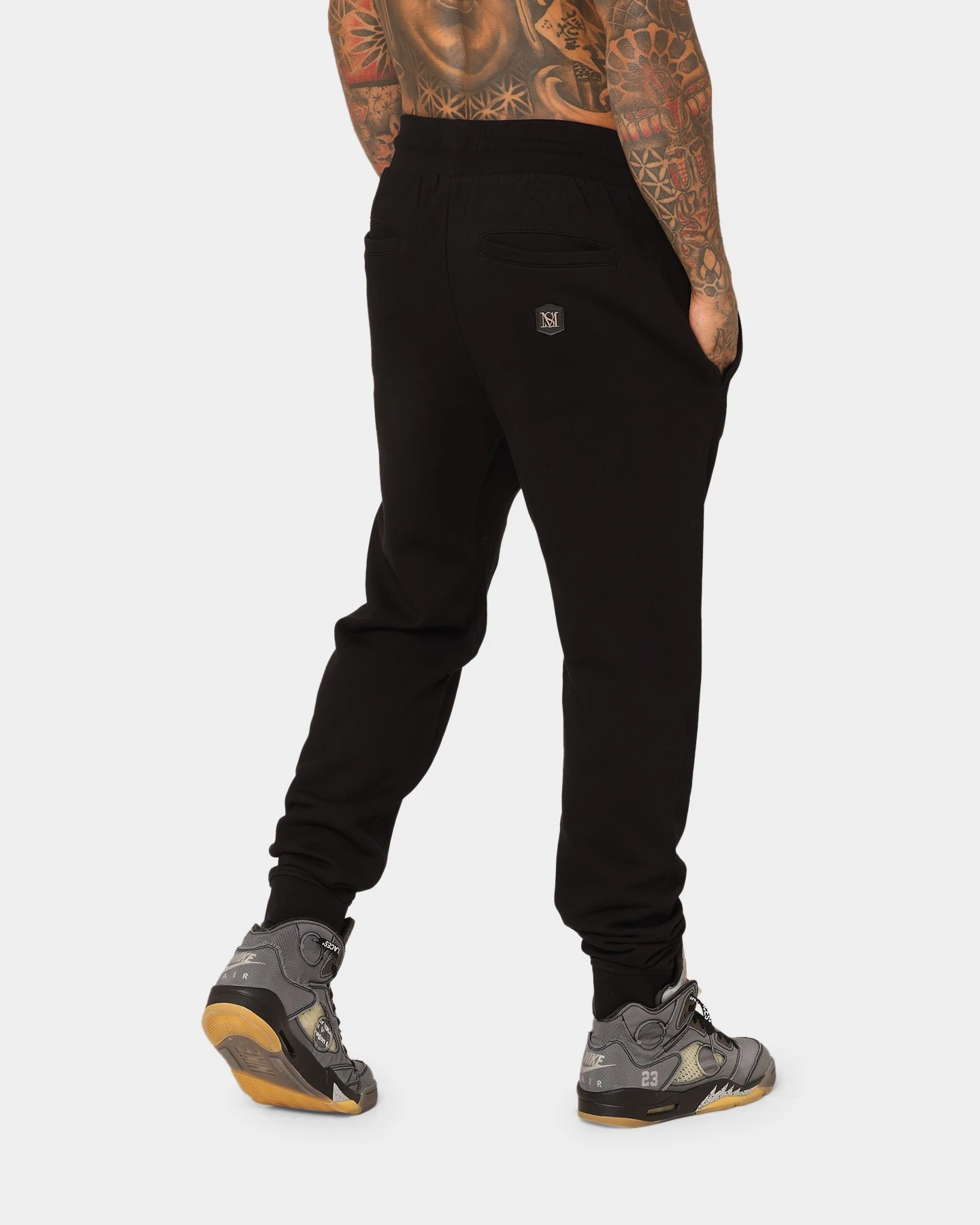 Saint Morta Saviour Sweat Pants Black 6 Saint Morta Saviour Sweat Pants Black - Image 6