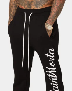 Saint Morta Saviour Sweat Pants Black 19 Saint Morta Saviour Sweat Pants Black -Champions Style 03009416 YB001 mens 0070