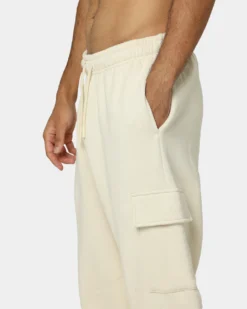 Mitchell & Ness Los Angeles Lakers Cargo Fleece Sweat Pants Khaki -Champions Style 03009487 YK001 mens 0070