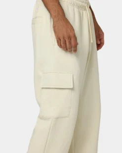 Mitchell & Ness Los Angeles Lakers Cargo Fleece Sweat Pants Khaki -Champions Style 03009487 YK001 mens 0090