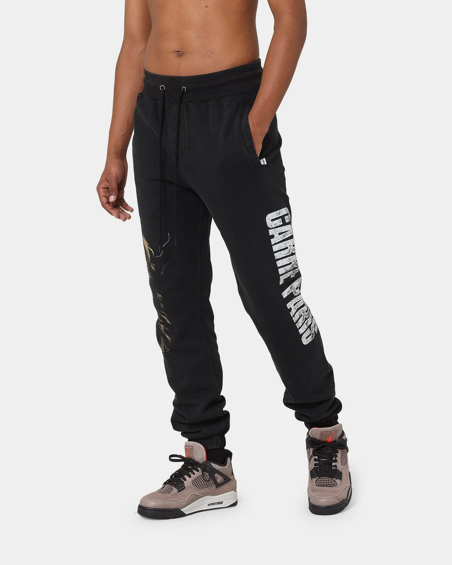 Carré King Vintage Sweatpants Washed Black 1 Carré King Vintage Sweatpants Washed Black