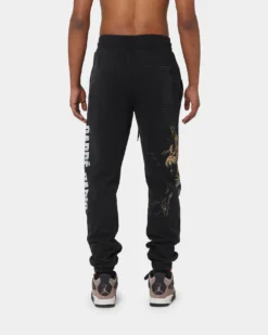 Carré King Vintage Sweatpants Washed Black 11 Carré King Vintage Sweatpants Washed Black -Champions Style 03009830 YW607 mens 0040