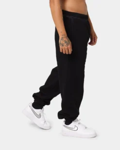 STAYCOOLNYC Puff Paint Sweat Pants Black -Champions Style 03009839 YB001 mens 0050