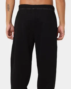 STAYCOOLNYC Puff Paint Sweat Pants Black -Champions Style 03009839 YB001 mens 0080