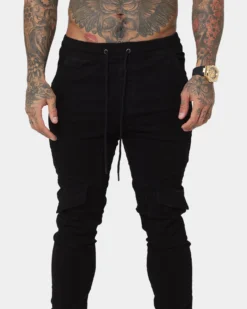 Saint Morta Annex Inset Jogger Black 14 Saint Morta Annex Inset Jogger Black -Champions Style 03009878 YB001 mens 070