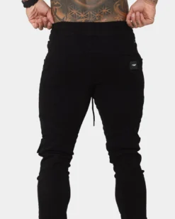 Saint Morta Annex Inset Jogger Black 15 Saint Morta Annex Inset Jogger Black -Champions Style 03009878 YB001 mens 080