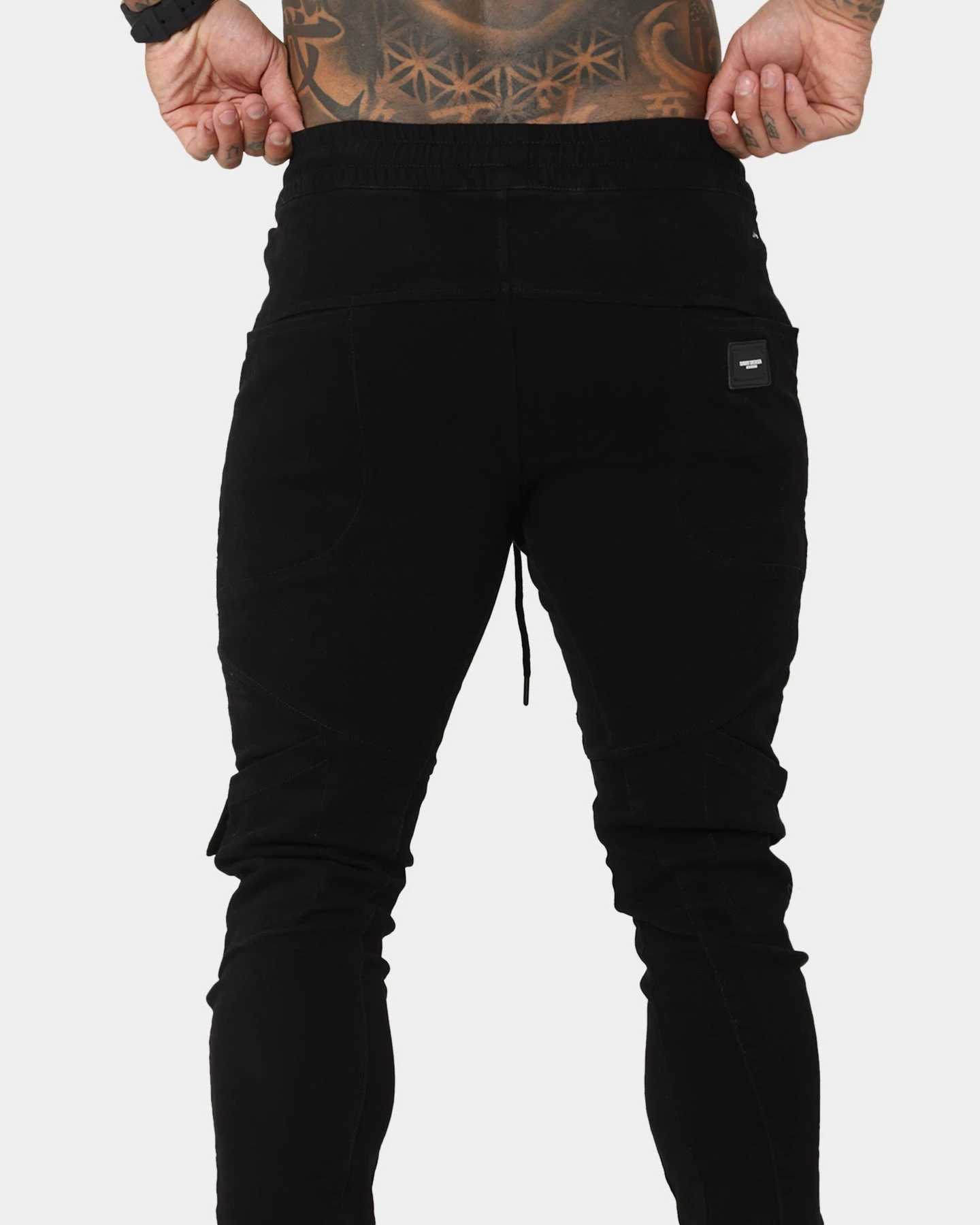 Saint Morta Annex Inset Jogger Black 8 Saint Morta Annex Inset Jogger Black - Image 8