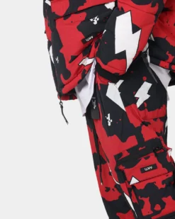 The Anti Order Storm Camo Track Joggers Black/Red/White 13 The Anti Order Storm Camo Track Joggers Black/Red/White -Champions Style 03009888 YB057 mens 040