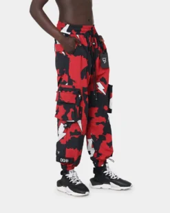 The Anti Order Storm Camo Track Joggers Black/Red/White 14 The Anti Order Storm Camo Track Joggers Black/Red/White -Champions Style 03009888 YB057 mens 050