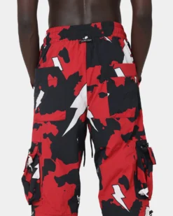 The Anti Order Storm Camo Track Joggers Black/Red/White 17 The Anti Order Storm Camo Track Joggers Black/Red/White -Champions Style 03009888 YB057 mens 080