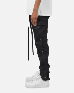 MNML Snap Zipper II Cargo Pants Black 17 MNML Snap Zipper II Cargo Pants Black -Champions Style 03009945 YB001 mens 0030