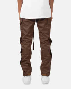 MNML Snap Zipper II Cargo Pants Brown -Champions Style 03009950 YX300 mens 0040