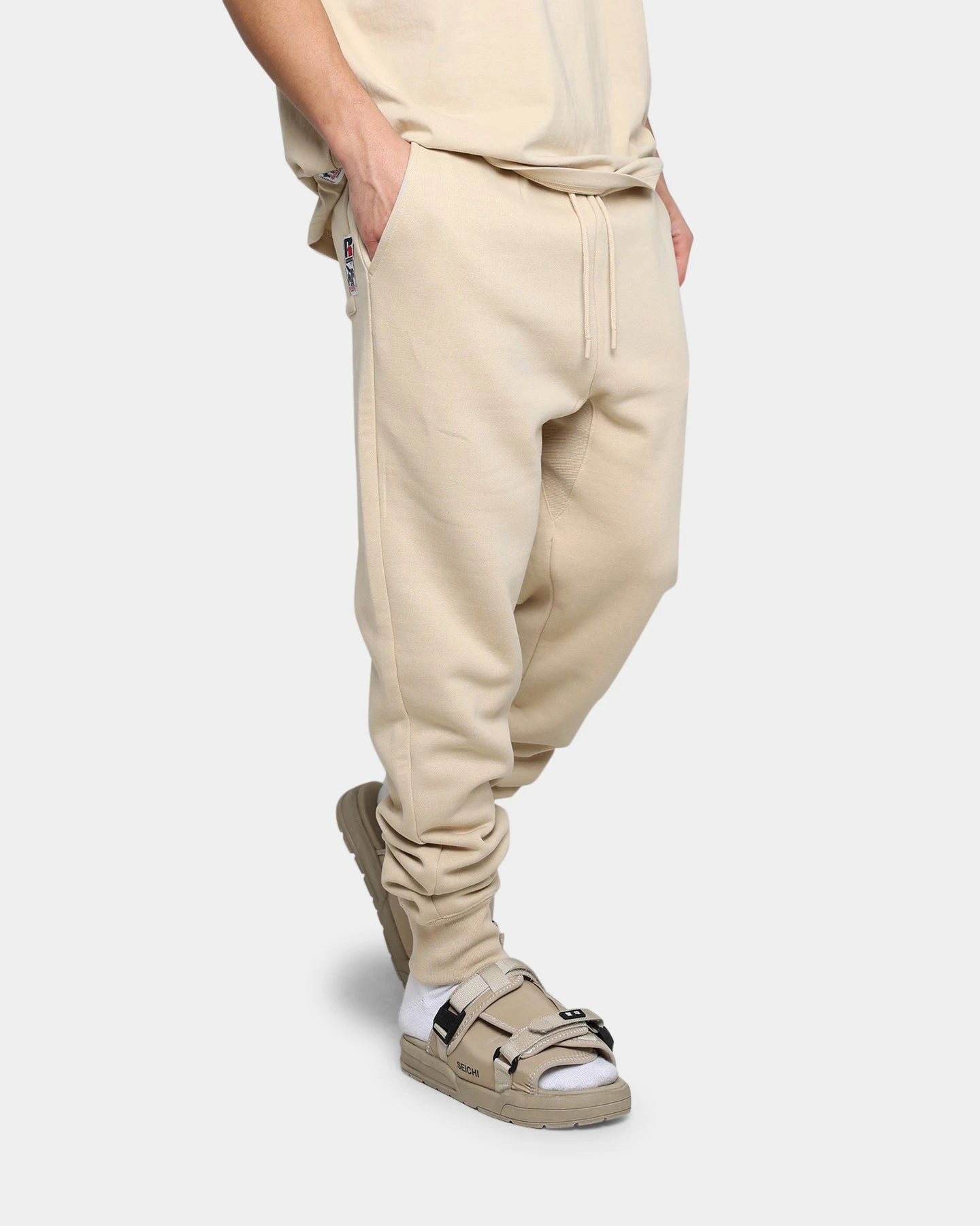 Russell Athletic Jogger Trackpants Stone 3 Russell Athletic Jogger Trackpants Stone - Image 3
