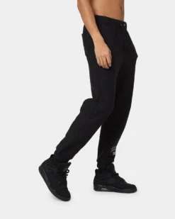 Champion Reverse Weave Collegiate Joggers Black/Gold -Champions Style 03009987 YB003 mens 0050