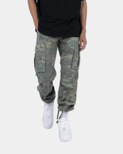 MNML Vintage Cargo Pants Woodland Camo -Champions Style 03010050 YW451 mens 00060