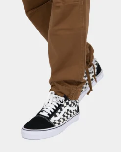 MNML Vintage Twill Cargo Pants Brown -Champions Style 03010052 YX300 mens 00080