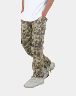 MNML Vintage Cargo Pants Duck Camo -Champions Style 03010191 YD626 mens 0070