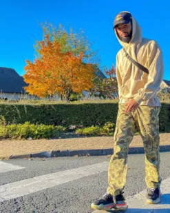 MNML Vintage Cargo Pants Duck Camo -Champions Style 03010191 YD626 mens 0100