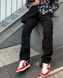 MNML Vintage Cargo Pants Black