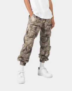 MNML Zipper Cargo Pants Camo -Champions Style 03010199 YC001 mens 0010
