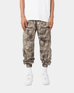 MNML Zipper Cargo Pants Camo -Champions Style 03010199 YC001 mens 0020